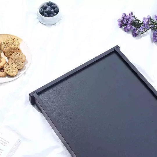 Wonderchef Casablanca Tray Abstract Pattern Engineered Wood Brown 10x16x2 cm Medium, 63154675