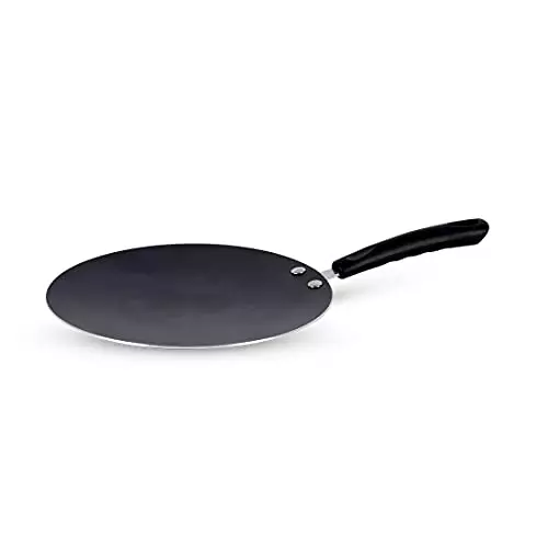 Wonderchef Ultra Roti Tawa 26 cm Non Stick Virgin Aluminium Black, 63153298
