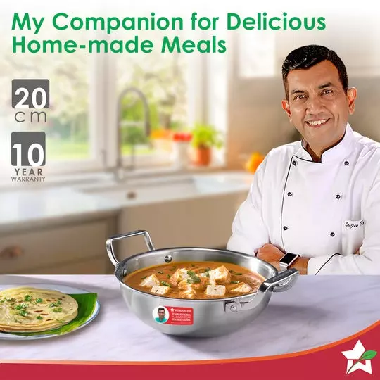 wonderchef-stella-kadhai-with-lid-20-cm-16-l-non-toxic-triply-stainless-steel-chrome-63155051