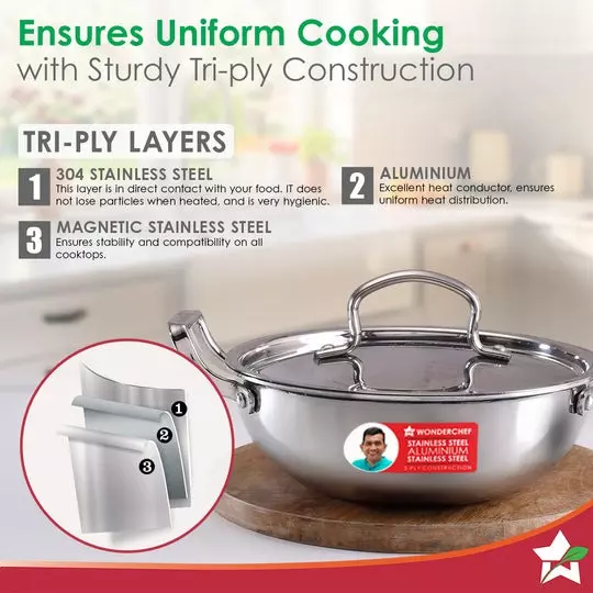 wonderchef-stella-kadhai-with-lid-20-cm-16-l-non-toxic-triply-stainless-steel-chrome-63155051
