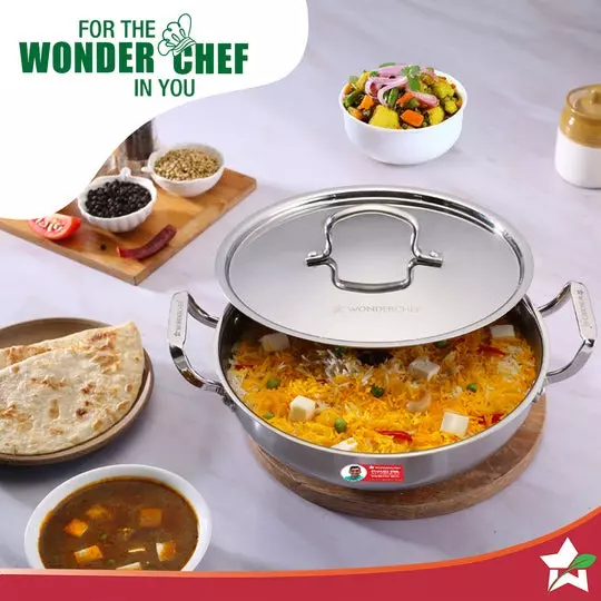 wonderchef-stella-kadhai-with-lid-20-cm-16-l-non-toxic-triply-stainless-steel-chrome-63155051