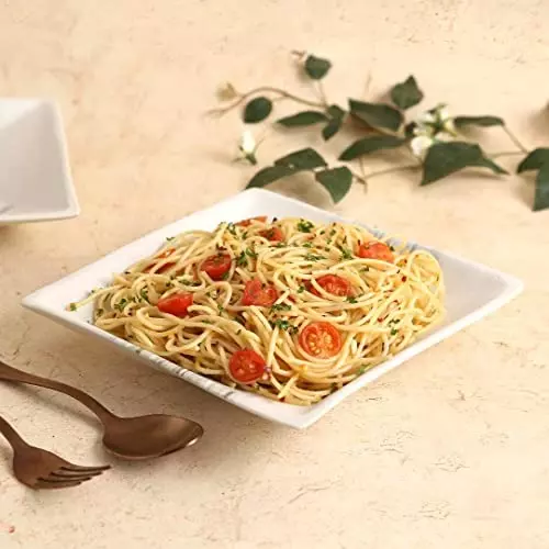 wonderchef-teramo-square-platter-20x20-cm-8x8-inch-stoneware-marble-white-63153861