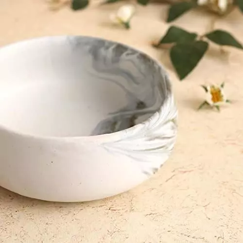 wonderchef-teramo-vegetable-bowl-15-cm-6-inch-stoneware-marble-white-63153875