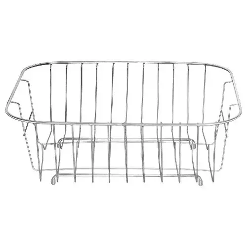 Jayna Crockery Basket Silver Glossy 20x16 mm, SSCB 04