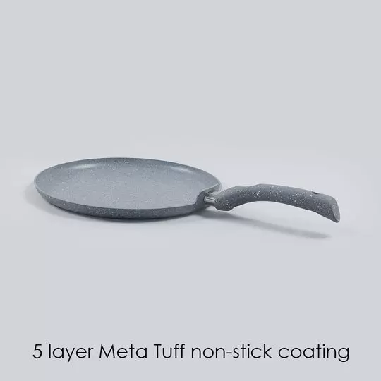 Wonderchef Granite Dosa Tawa 30 cm Non Stick Virgin Aluminium Grey, 63152991