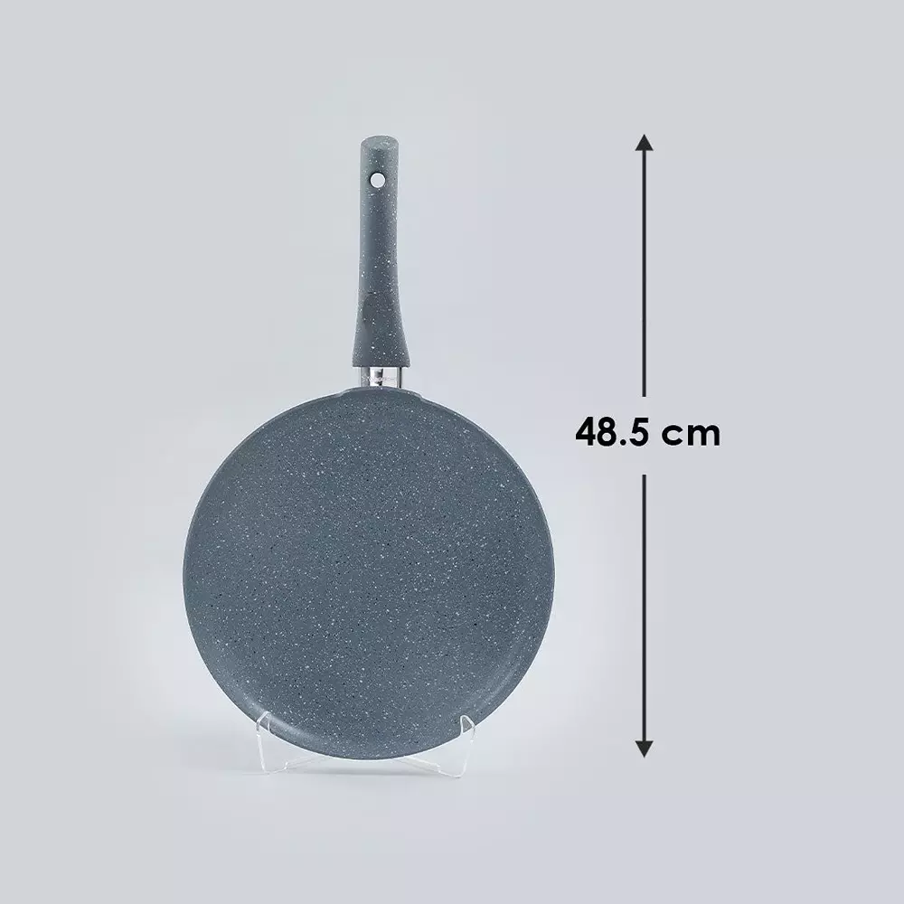 Wonderchef Granite Dosa Tawa 30 cm Non Stick Virgin Aluminium Grey, 63152991