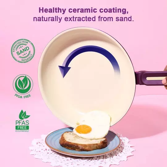 wonderchef-bellagio-dosa-tawa-fry-pan-kadhai-with-glass-lid-non-stick-ceramic-deep-purple-63154802-4-pcs-set