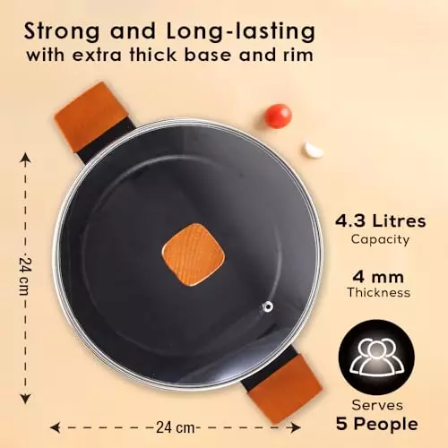 wonderchef-caesar-forged-casserole-with-glass-lid-24-cm-43-l-greblon-c3-non-stick-virgin-aluminium-black-63154845