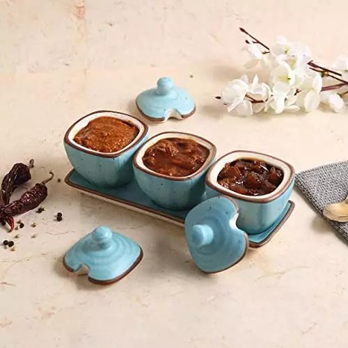 wonderchef-teramo-3-pcs-pickle-set-with-lid-1-tray-stoneware-blue-63153805