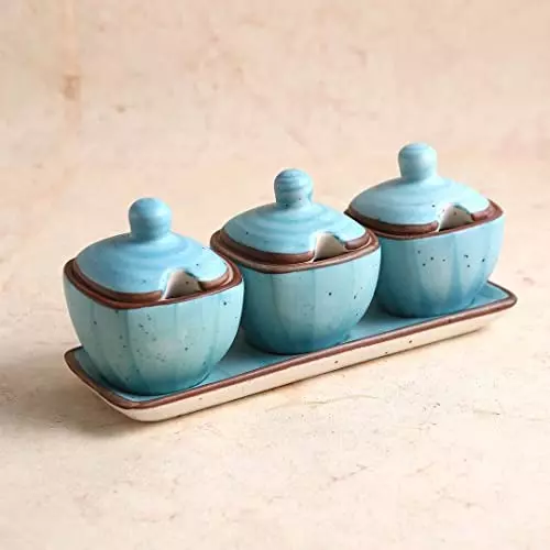 wonderchef-teramo-3-pcs-pickle-set-with-lid-1-tray-stoneware-blue-63153805