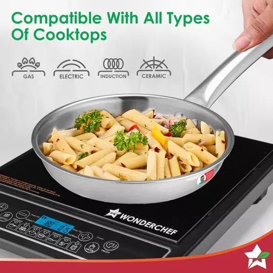 wonderchef-venice-fry-pan-saucepan-kadhai-with-lid-non-toxic-triply-stainless-steel-chrome-63155027-4-pcs-set
