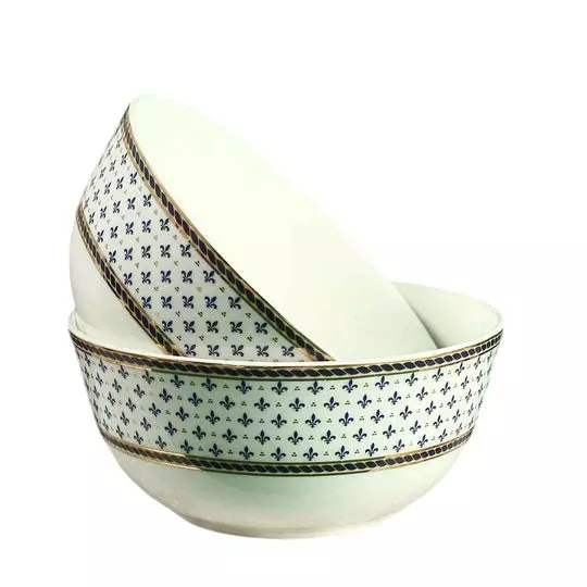 Wonderchef Sicilia Bowl 750 ml Fine Bone China Royal Blue, 63154683