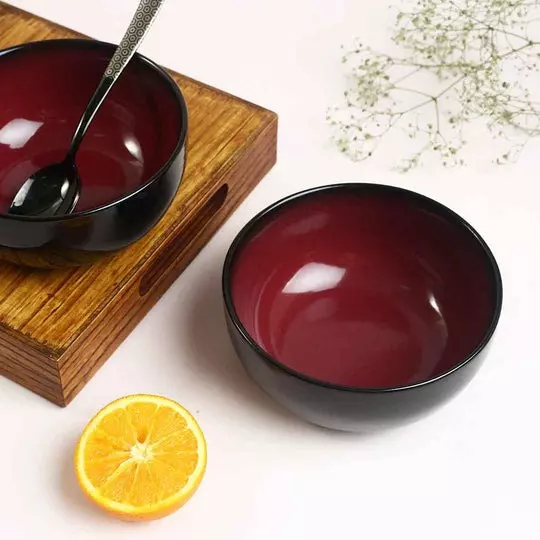 wonderchef-teramo-serving-bowl-15-cm-6-inch-stoneware-red-glaze-63154637