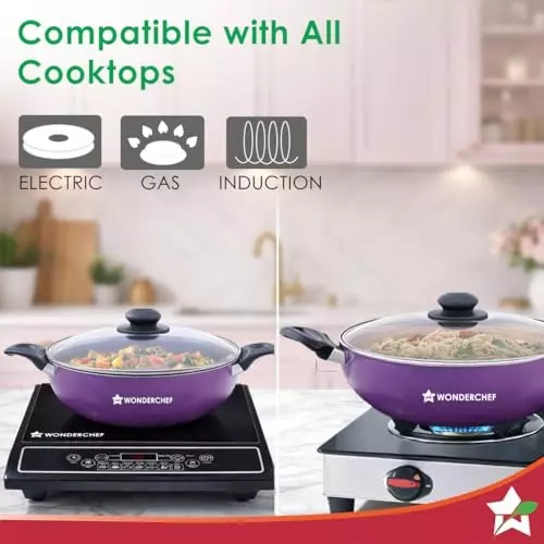 wonderchef-valencia-kadhai-with-glass-lid-24-cm-2-l-non-stick-pure-grade-aluminium-purple-63154668
