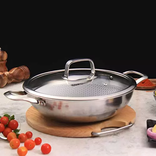 wonderchef-stanton-kadhai-with-glass-lid-28-cm-34-l-non-stick-tri-ply-stainless-steel-chrome-63152779