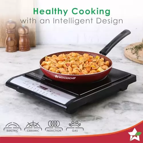 wonderchef-tivoli-dosa-tawa-fry-pan-kadhai-with-glass-lid-non-stick-virgin-aluminium-red-63154455-4-pcs-set