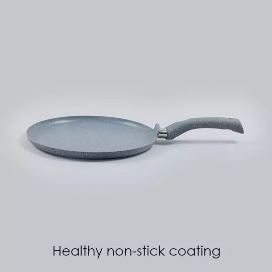 Wonderchef Granite Dosa Tawa 28 cm Non Stick Virgin Aluminium Grey, 60017710