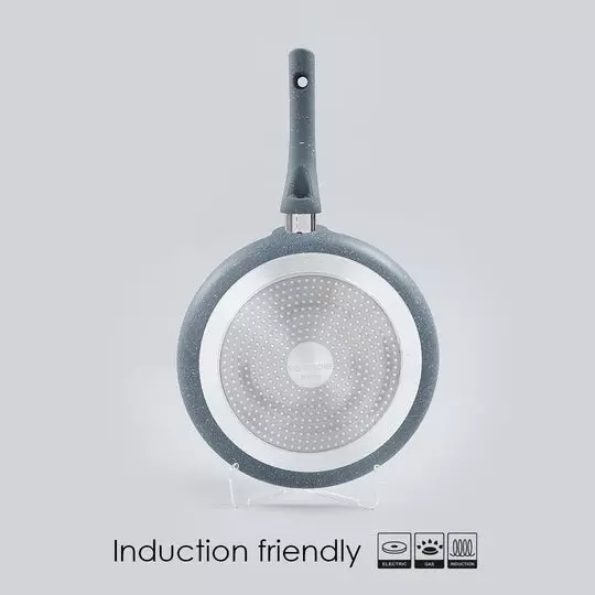 Wonderchef Granite Dosa Tawa 28 cm Non Stick Virgin Aluminium Grey, 60017710