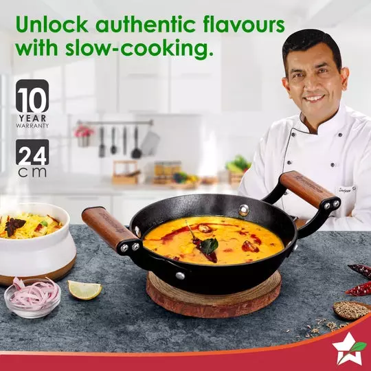 wonderchef-ferro-kadhai-24-cm-23-l-cast-iron-black-63154905