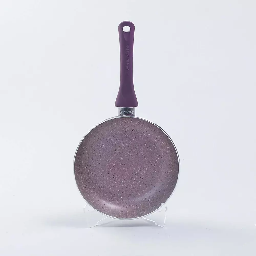 Wonderchef Royal Velvet Fry Pan 26 cm Virgin Aluminium Non-Stick Purple , 63152945