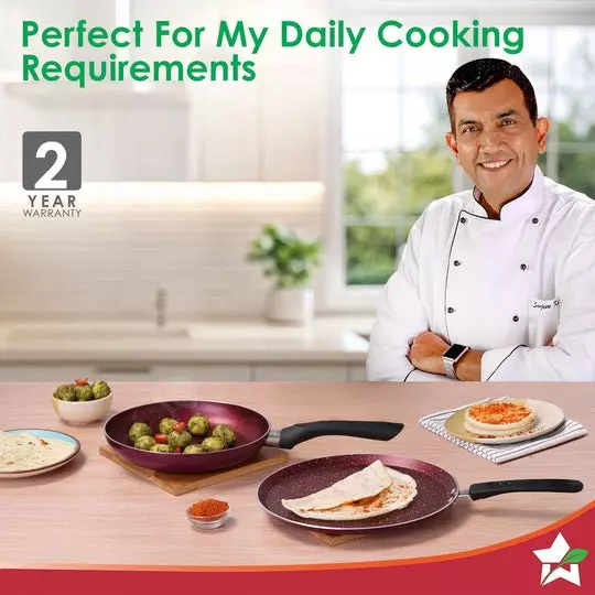 wonderchef-bandhan-dosa-tawa-fry-pan-non-stick-pure-grade-aluminium-red-and-purple-63155003-2-pcs-set