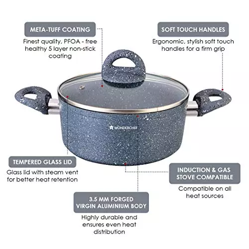wonderchef-granite-casserole-with-glass-lid-20-cm-25-l-non-stick-virgin-aluminium-grey-60004400