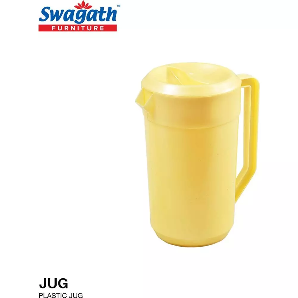 swagath-non-thermal-water-jug-glossy-2-l-yellow-for-home-kitchen-school-use-jug