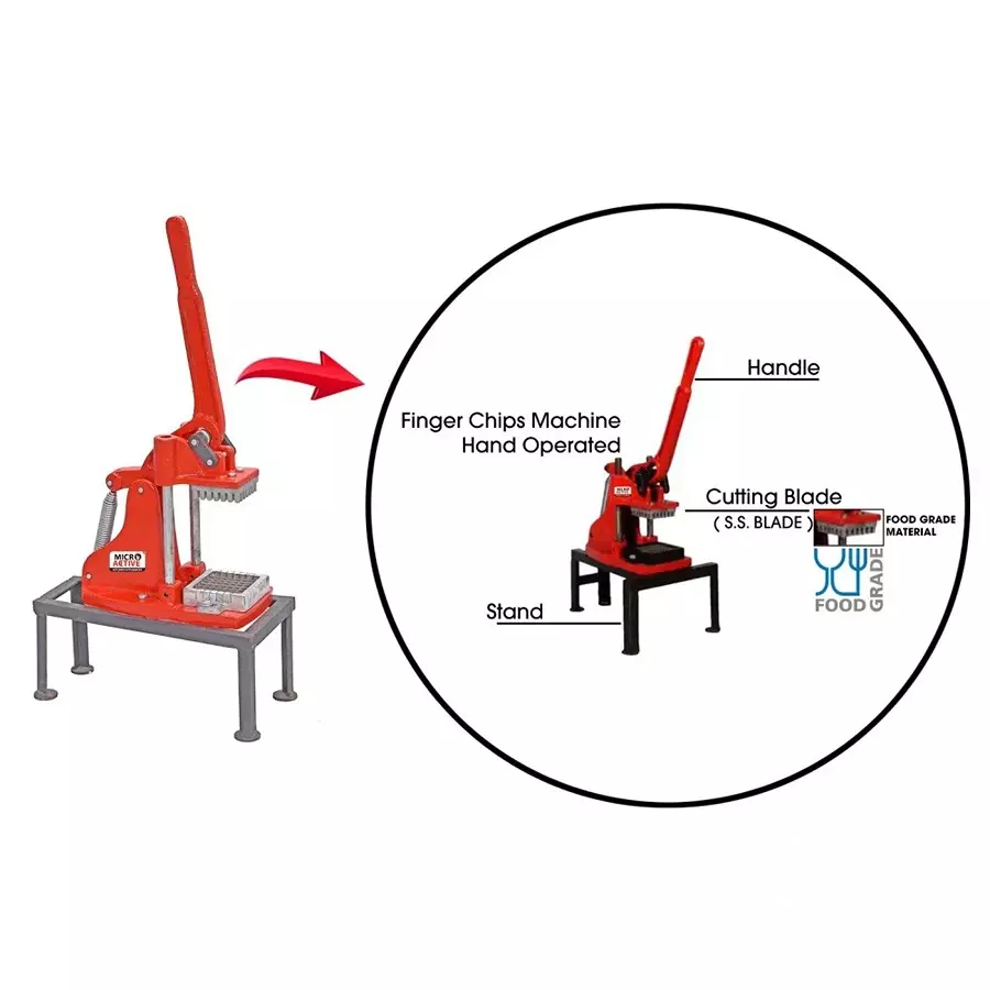 MICRO ACTIVE Manual C.I. Casting Body Hand Finger Chips Maker