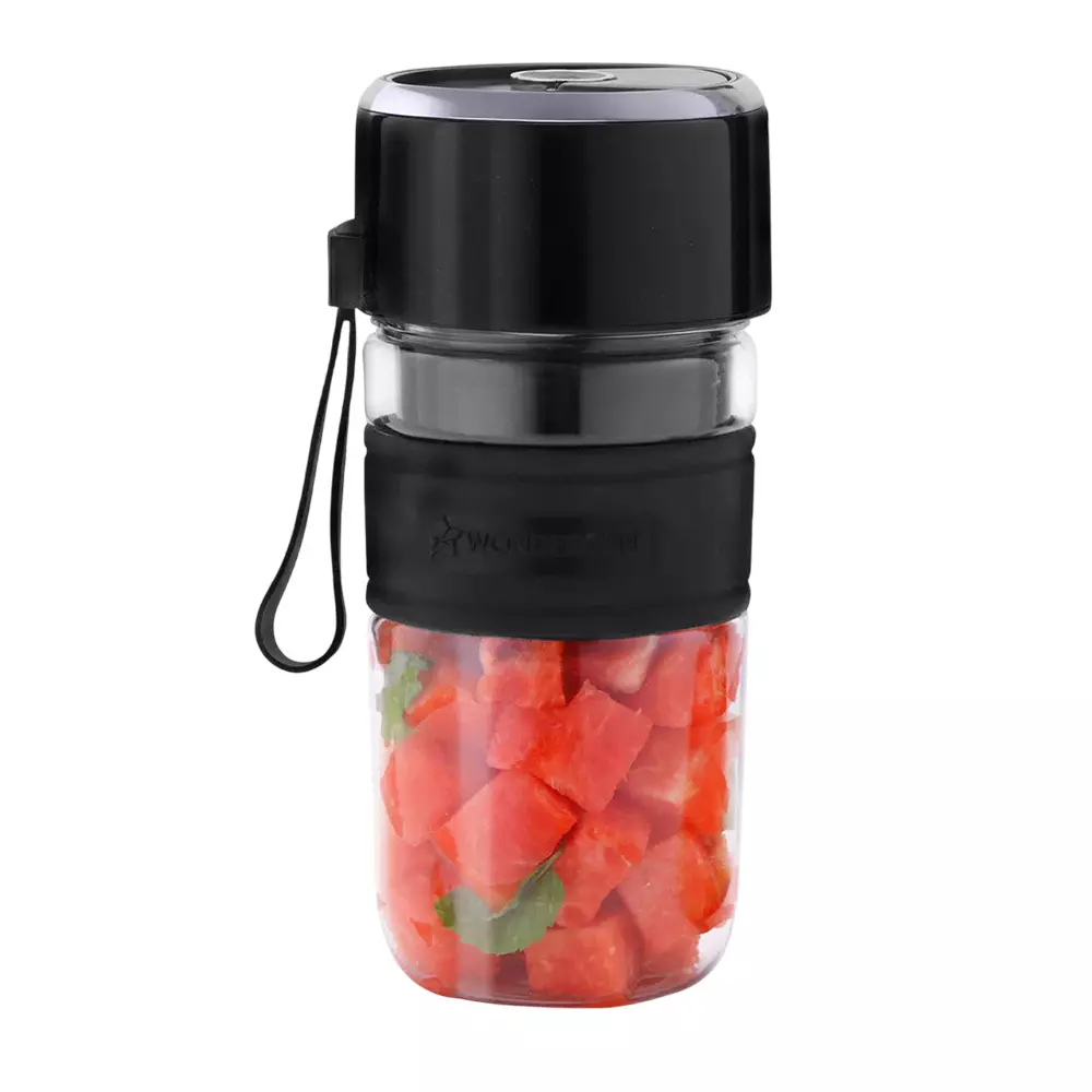 Wonderchef Nutri-Cup Zip Portable Blender ABS Plastic Body 40 W 350 ml Capacity for Juices, Shakes & Coffee