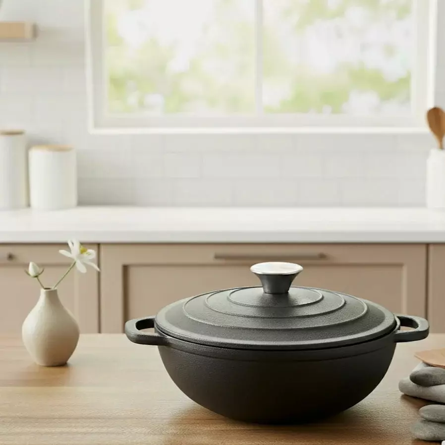 wonderchef-forza-kadhai-lid-30-cm-pre-seasoned-cast-iron-black-63153779