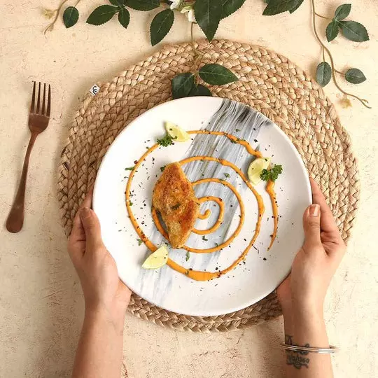 wonderchef-teramo-stoneware-dinner-plate-25-cm-10-inch-stoneware-marble-white-63153889-2-pcs-set