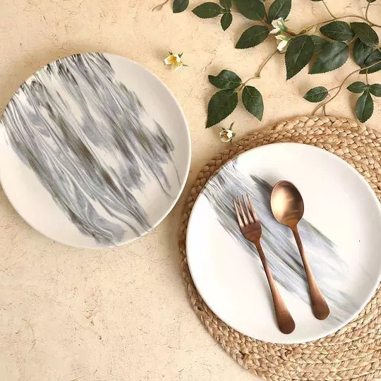 wonderchef-teramo-stoneware-dinner-plate-25-cm-10-inch-stoneware-marble-white-63153889-2-pcs-set