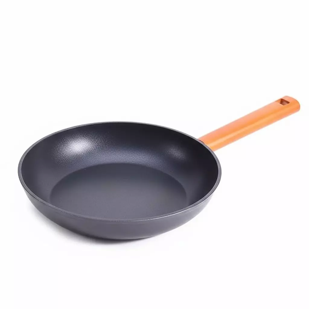 Wonderchef Caesar Forged Fry Pan 24 cm 1.8 L Greblon C3 Non-Stick Virgin Aluminium Black, 63154844