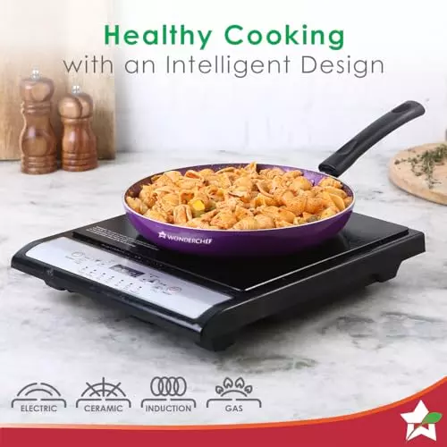 wonderchef-tivoli-dosa-tawa-fry-pan-kadhai-with-glass-lid-non-stick-virgin-aluminium-purple-63154456-4-pcs-set