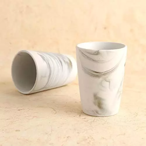 wonderchef-teramo-lassi-tumbler-stoneware-marble-white-63153896-2-pcs-set