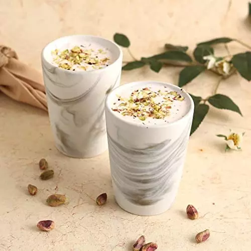 wonderchef-teramo-lassi-tumbler-stoneware-marble-white-63153896-2-pcs-set