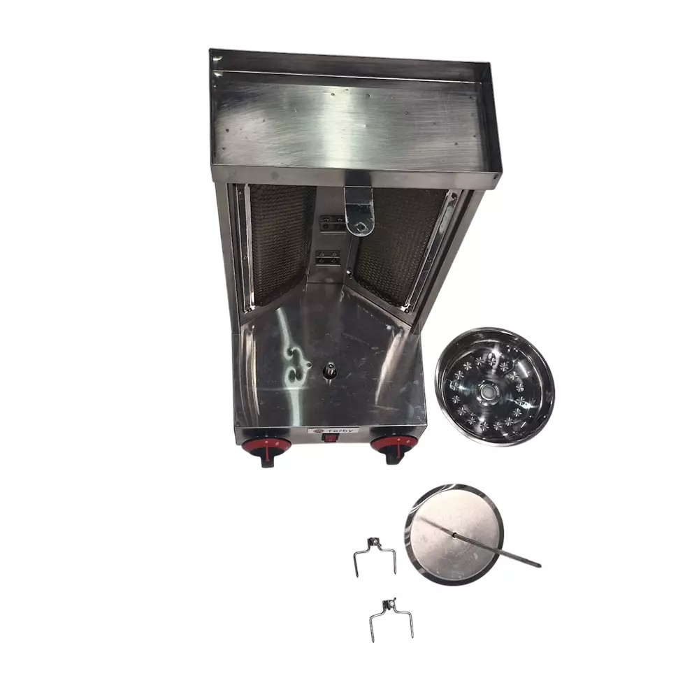 Terby 2 Burners Gas Doner Kebab Machine for Kitchen and Restaurant, ZQ-25