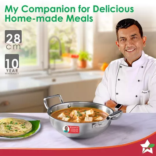 wonderchef-stella-kadhai-with-lid-28-cm-45-l-tri-ply-stainless-steel-non-toxic-chrome-63155053