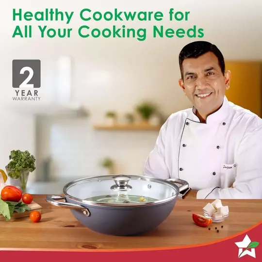 wonderchef-eco-glide-kadhai-with-glass-lid-24-cm-25-l-aluminium-chemical-free-ceramic-coating-grey-63155093