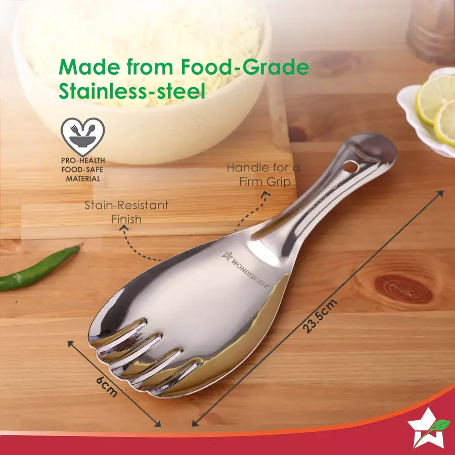 wonderchef-ambrosia-rice-server-spoon-6x235-cm-stainless-steel-chrome-63155104