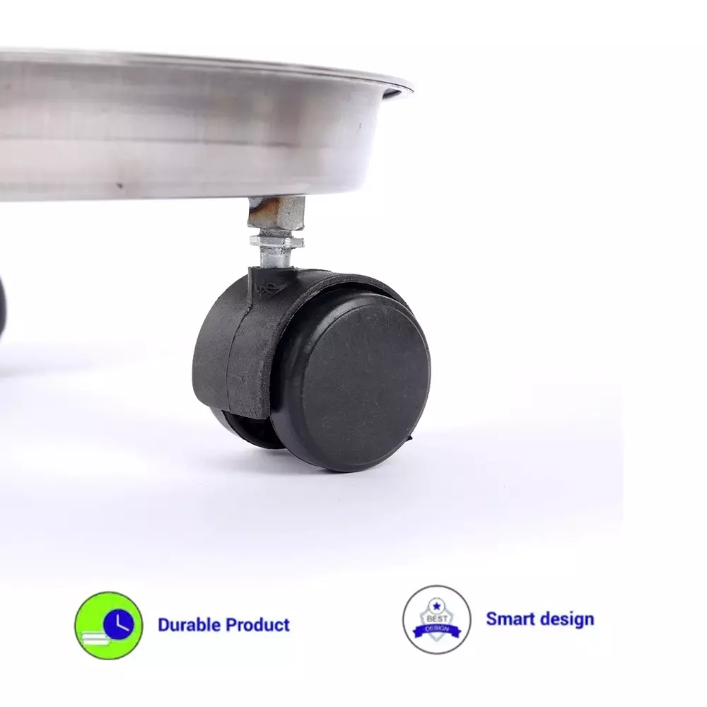 vansh-homes-gas-cylinder-trolley-free-size-heavy-duty-frame-with-4-fixed-wheel-stainless-steel-silver-vi-cl-06