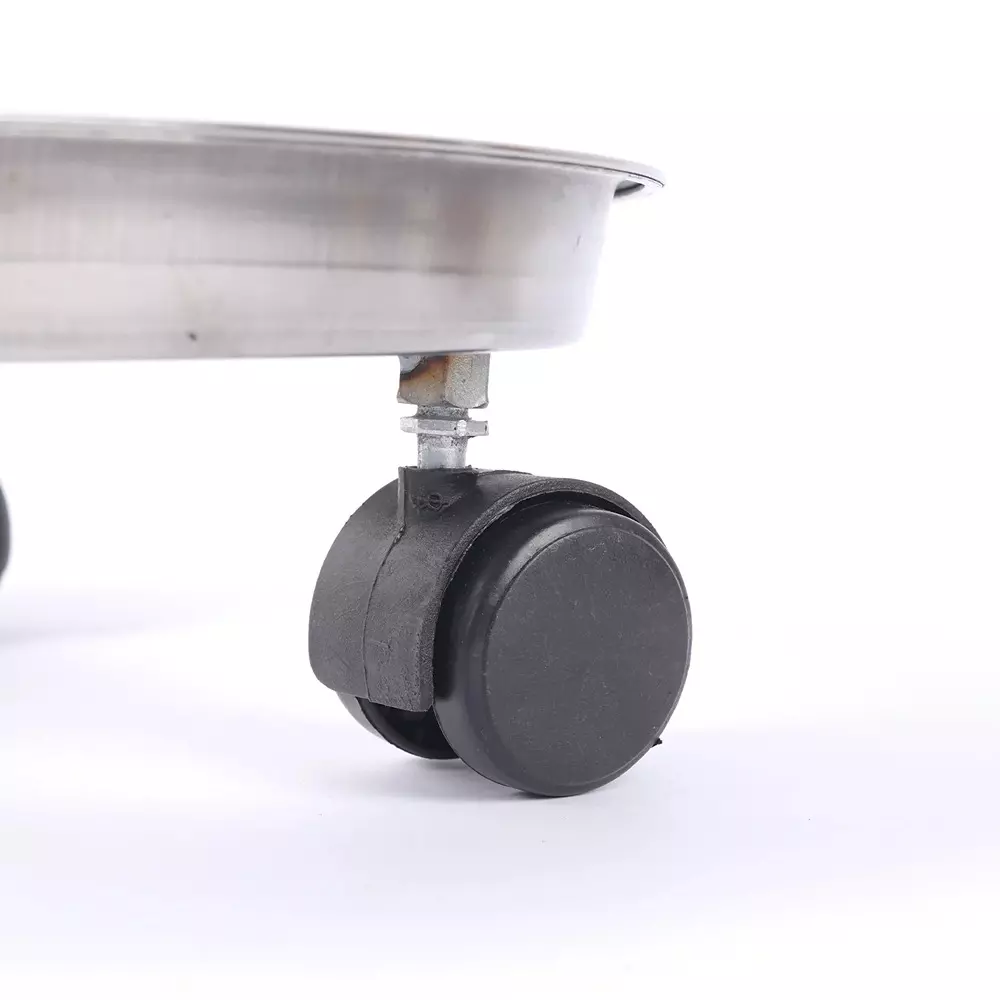 vansh-homes-gas-cylinder-trolley-free-size-heavy-duty-frame-with-4-fixed-wheel-stainless-steel-silver-vi-cl-06