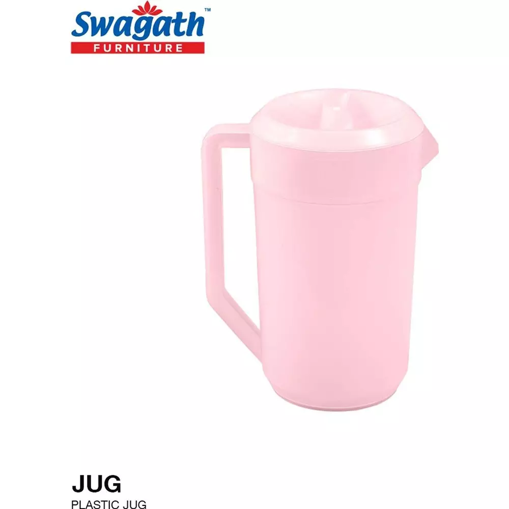 swagath-non-thermal-water-jug-glossy-2-l-pink-for-home-kitchen-school-use-jug