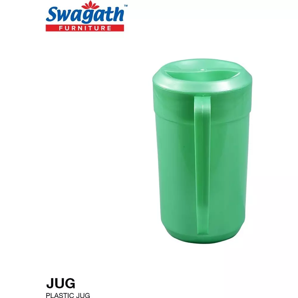 swagath-non-thermal-water-jug-glossy-2-l-green-for-home-kitchen-school-use-jug