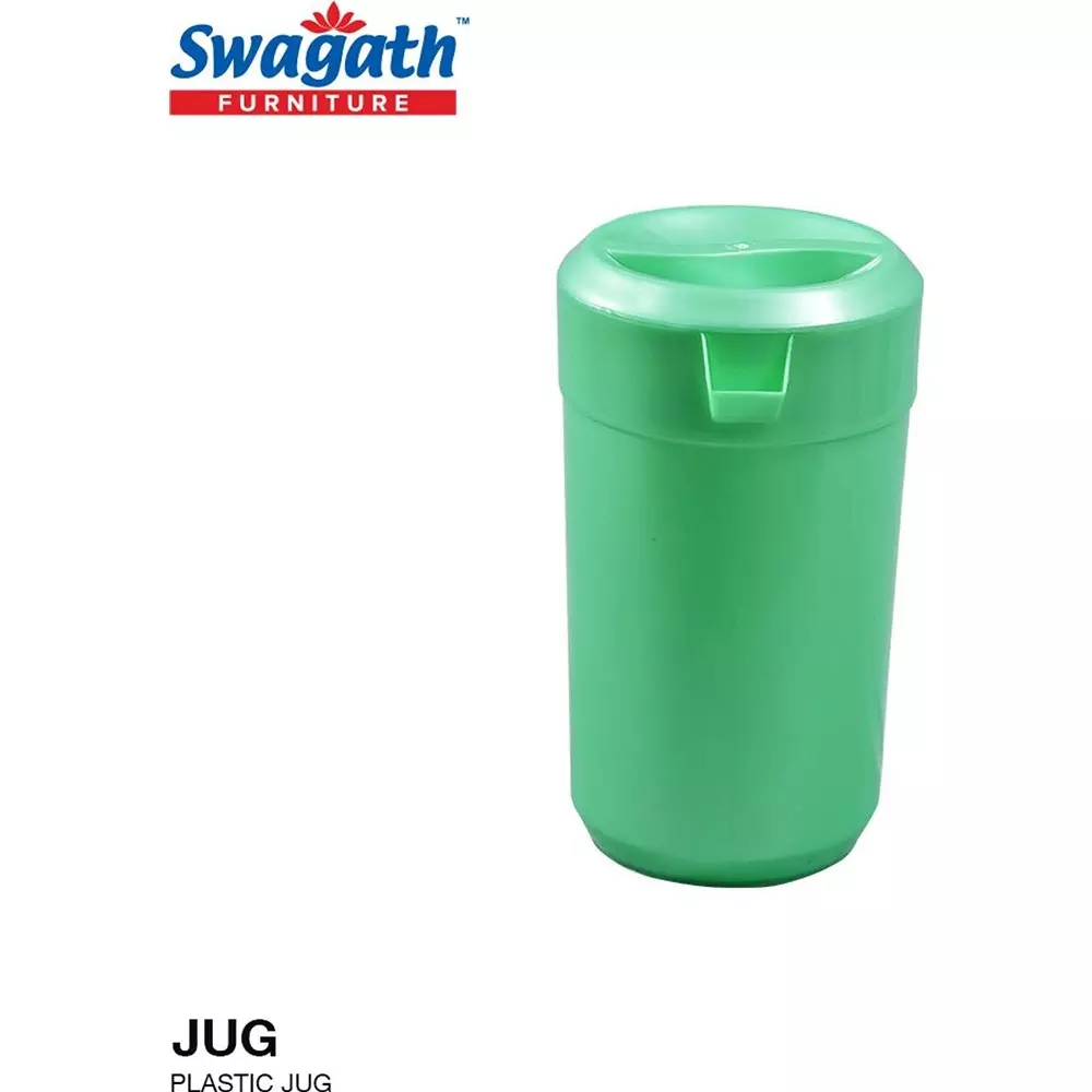 swagath-non-thermal-water-jug-glossy-2-l-green-for-home-kitchen-school-use-jug