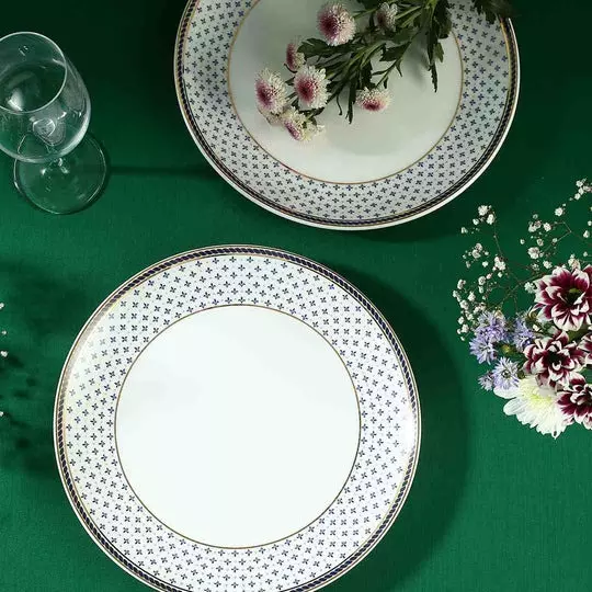 wonderchef-sicilia-dinner-plate-25-cm-10-inch-fine-bone-china-royal-blue-63154681-2-pcs-set