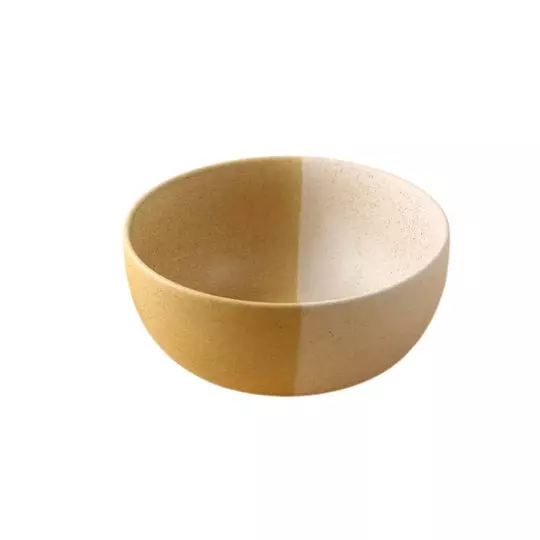 Wonderchef Teramo Serving Bowl 15 cm (6 inch) Stoneware Yellow, 63154656