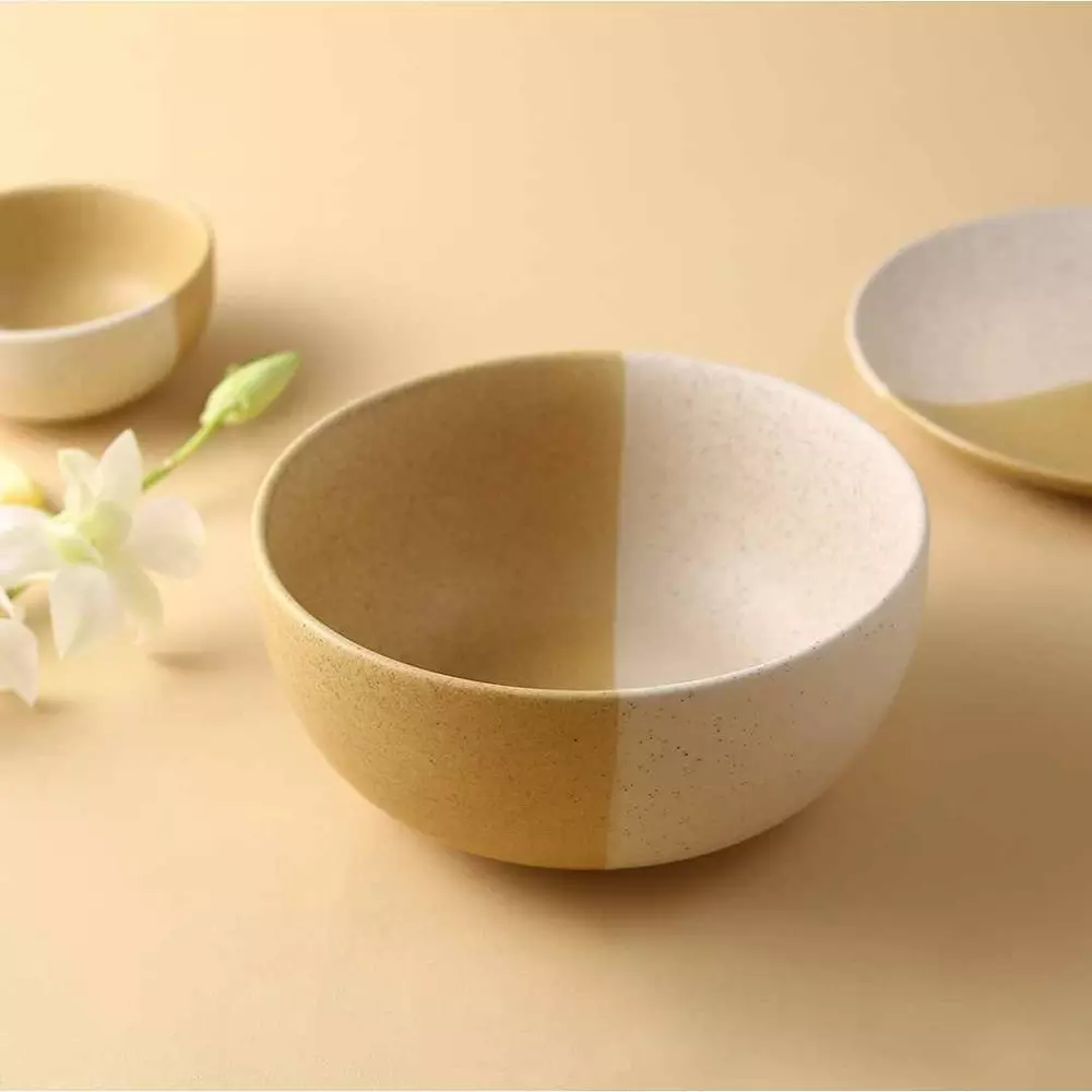 wonderchef-teramo-serving-bowl-15-cm-6-inch-stoneware-yellow-63154656