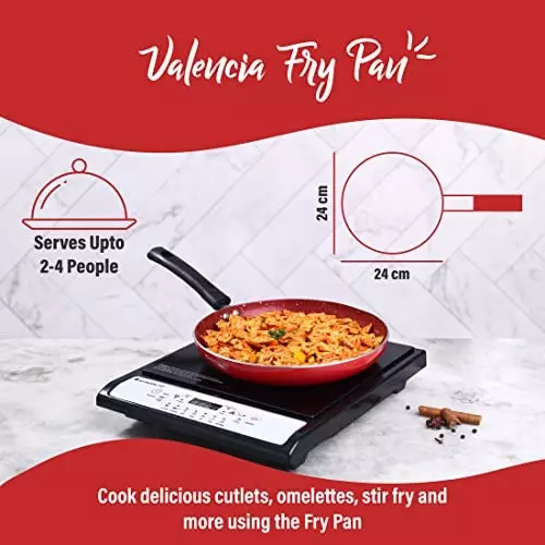 wonderchef-valencia-dosa-tawa-fry-pan-28-and-24-cm-non-stick-pure-grade-aluminium-red-63154765-2-pcs-set