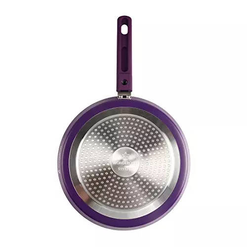 wonderchef-diana-dosa-tawa-fry-pan-kadhai-with-glass-lid-non-stick-virgin-aluminium-purple-63153425-4-pcs-set